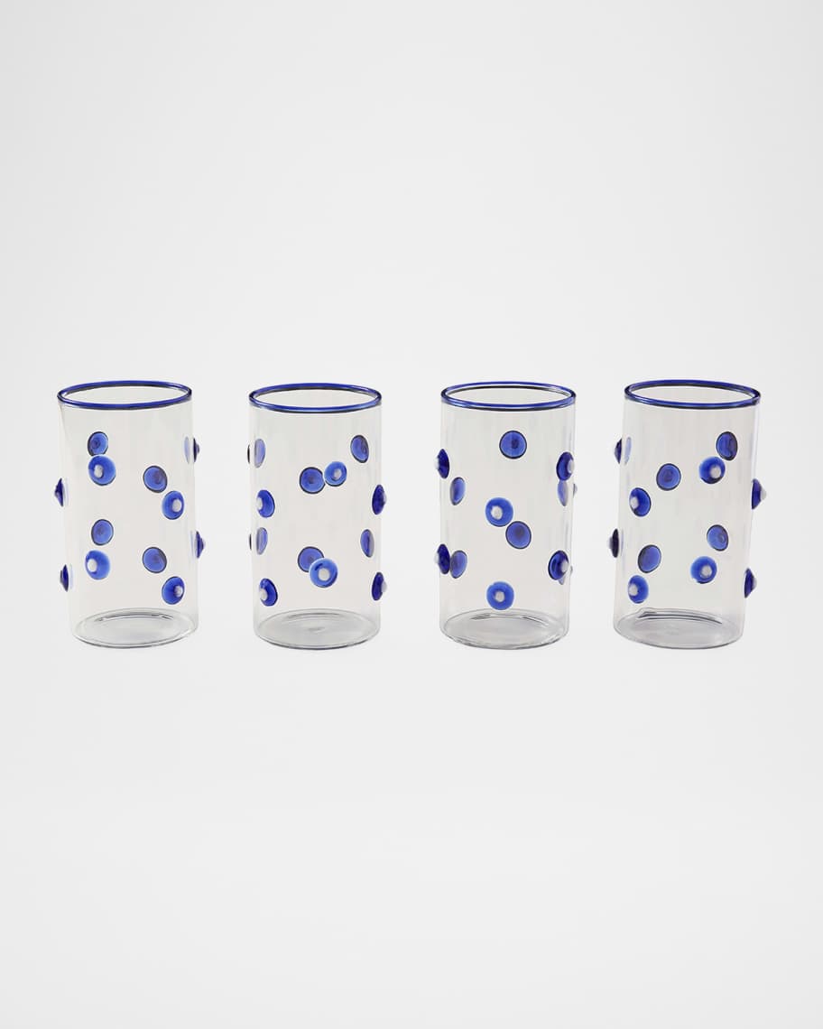 Image 2 of 3: Dottie Highball Glasses, Set of 4