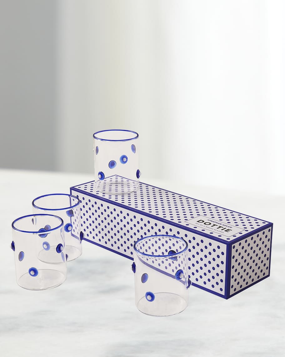 Image 1 of 3: Dottie Rocks Glasses, Set of 4