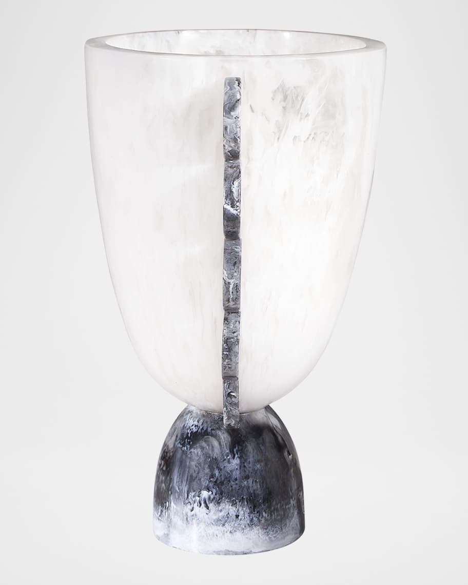 Image 2 of 4: Mustique Scalloped Urn