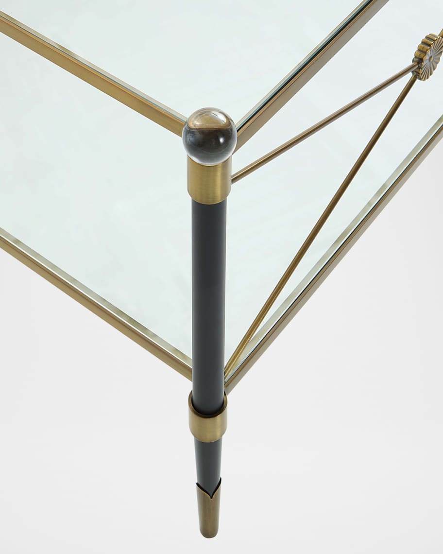 Image 2 of 4: Rider 2-Tier Cocktail Table