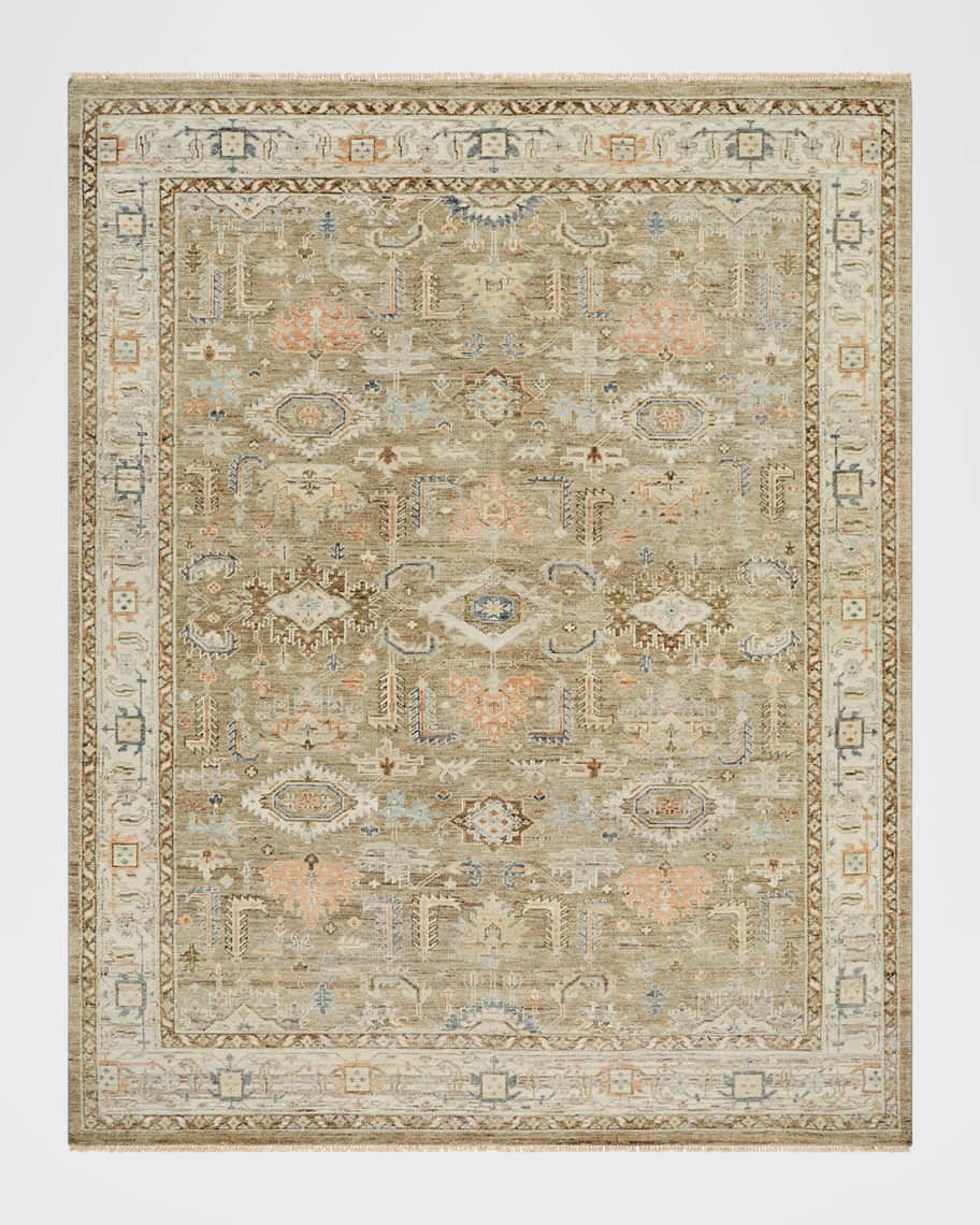 Image 1 of 4: Bijar Hand-Knotted Rug, 8' x 10'