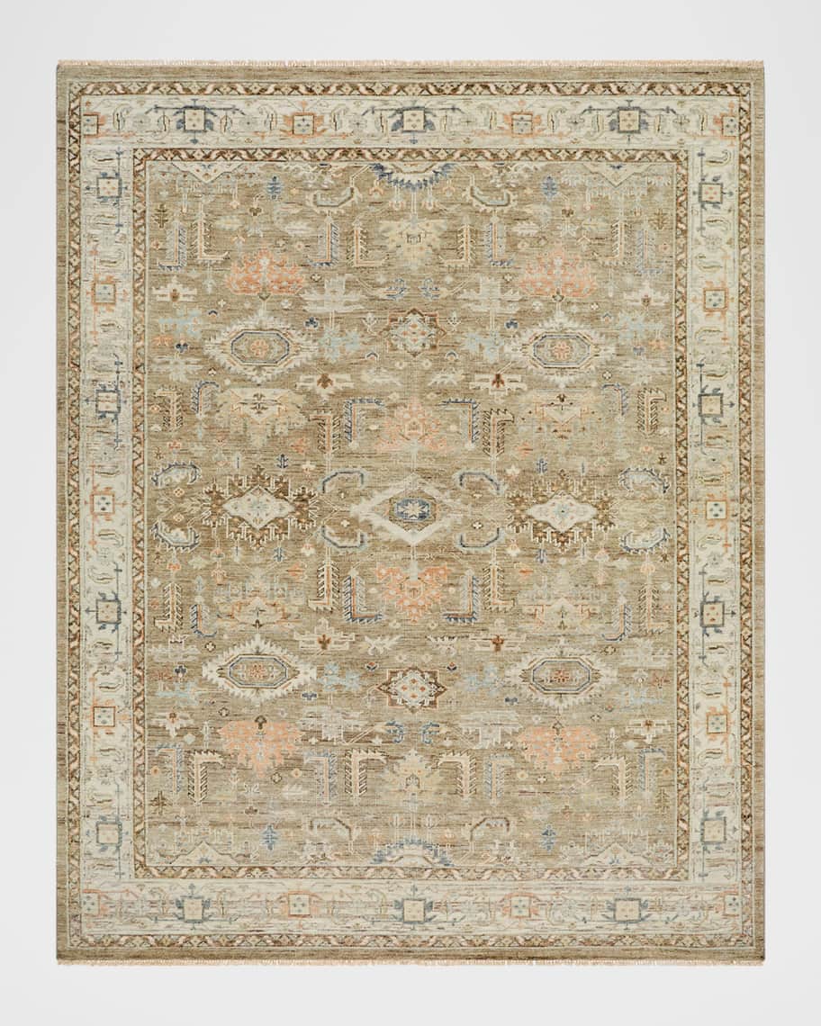 Image 1 of 4: Bijar Hand-Knotted Rug, 6' x 9'