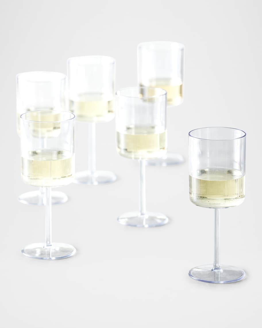 Image 2 of 2: Urbo Outdoor 14 oz. White Wine Glasses, Set of 6