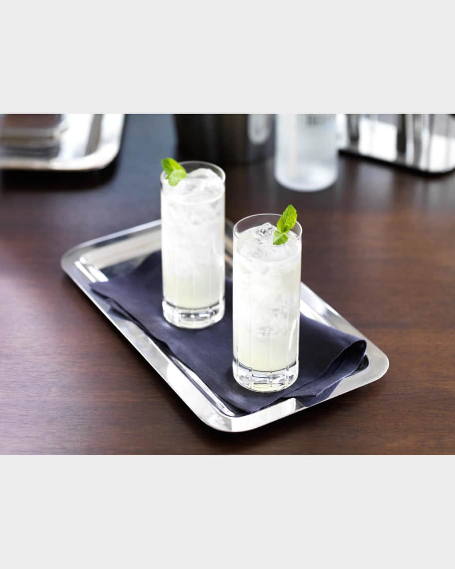 Image 2 of 2: Vanity Etched  11.7 oz. Collins Glasses, Set of 6