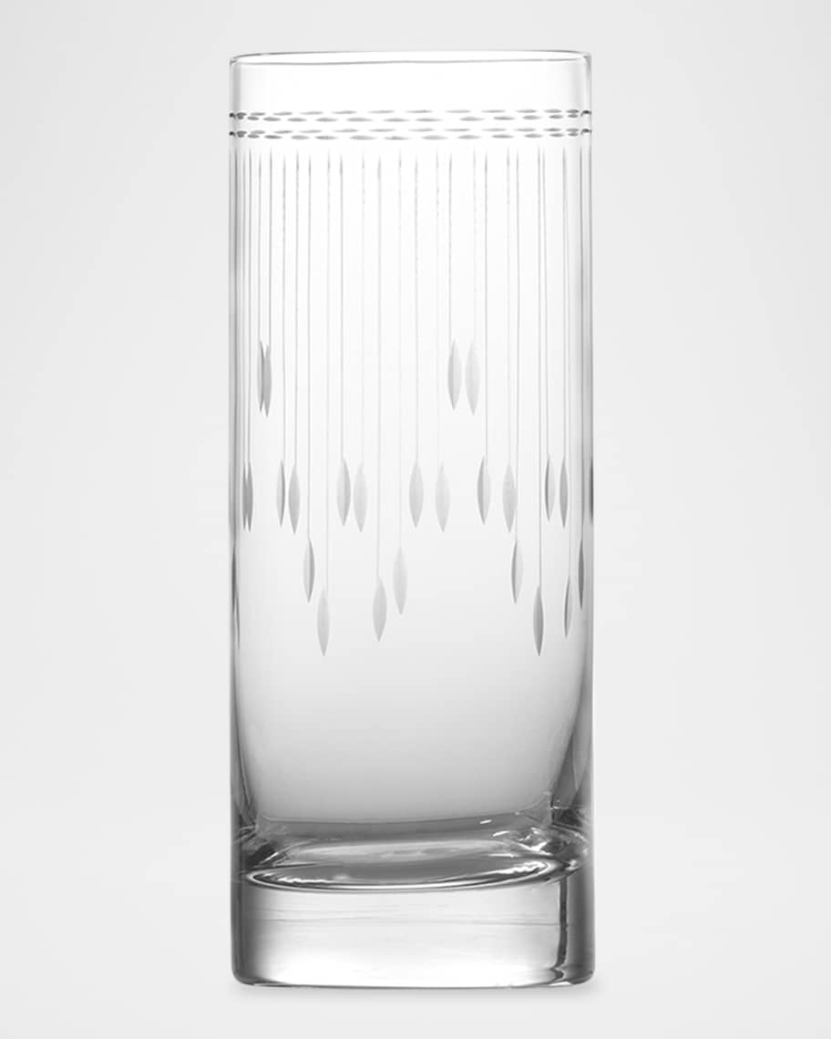 Image 1 of 2: Vanity Etched  11.7 oz. Collins Glasses, Set of 6