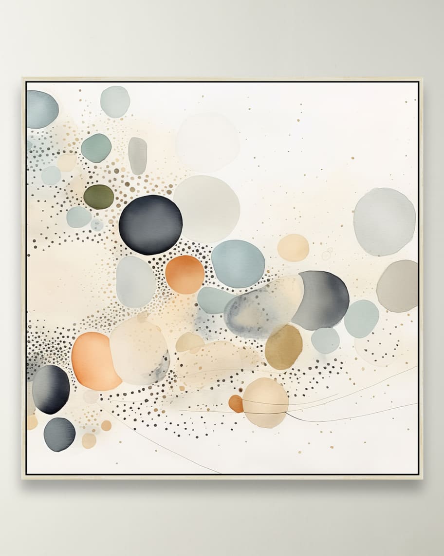 "Delightful Orbs 2" Framed Giclee