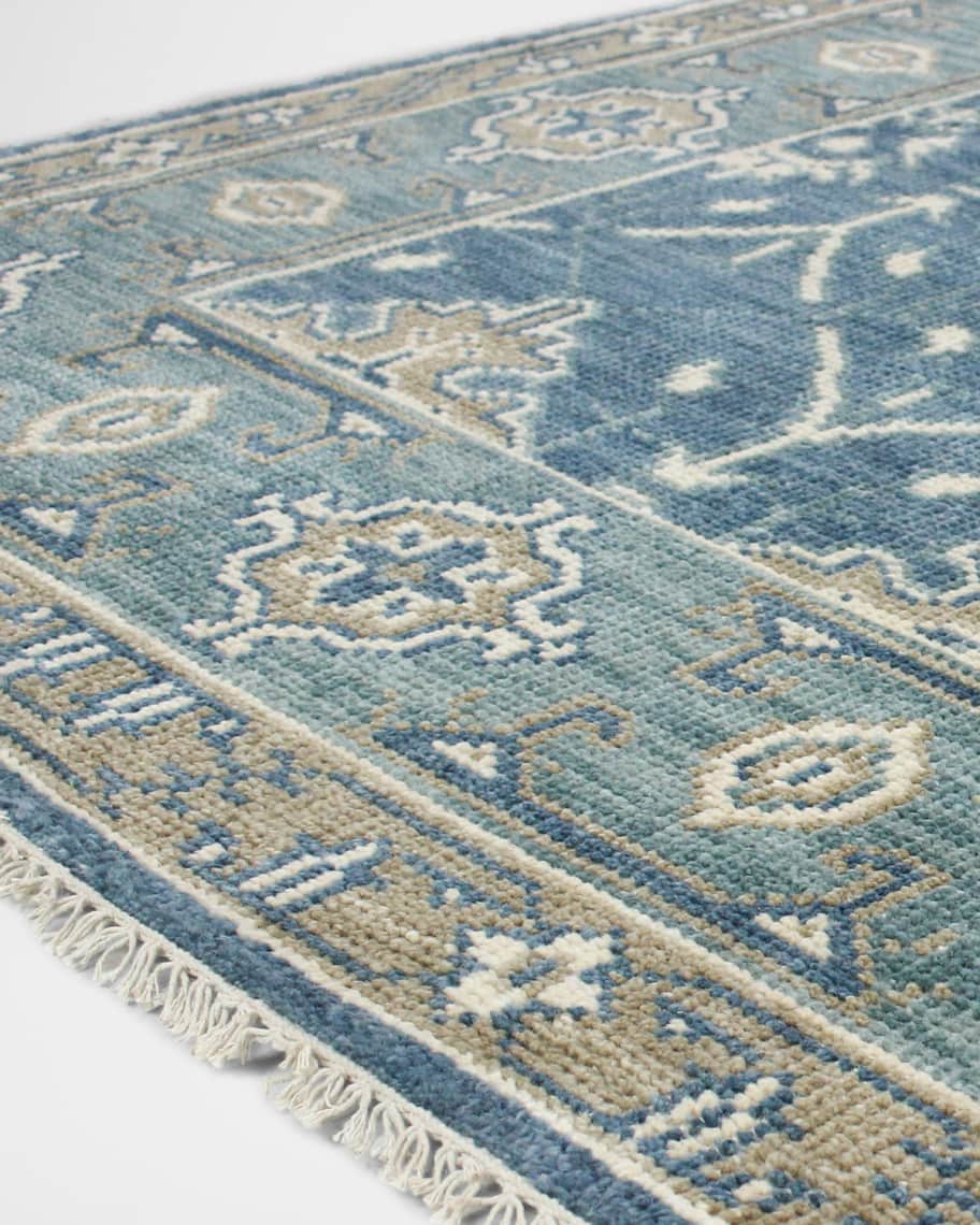 Image 2 of 7: Papi Hand-Knotted Runner, 3' x 8'