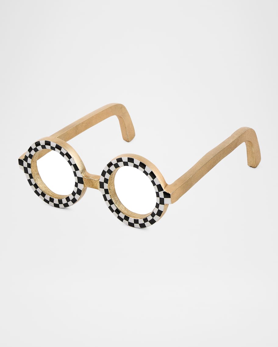 Image 1 of 2: Round Eye Glasses Decor