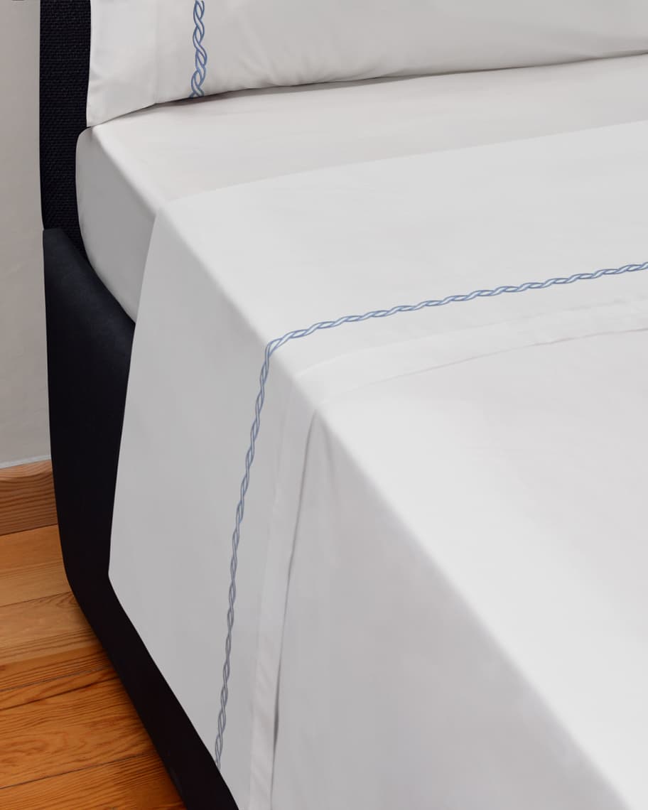 Image 2 of 3: Bebek King Flat Sheet