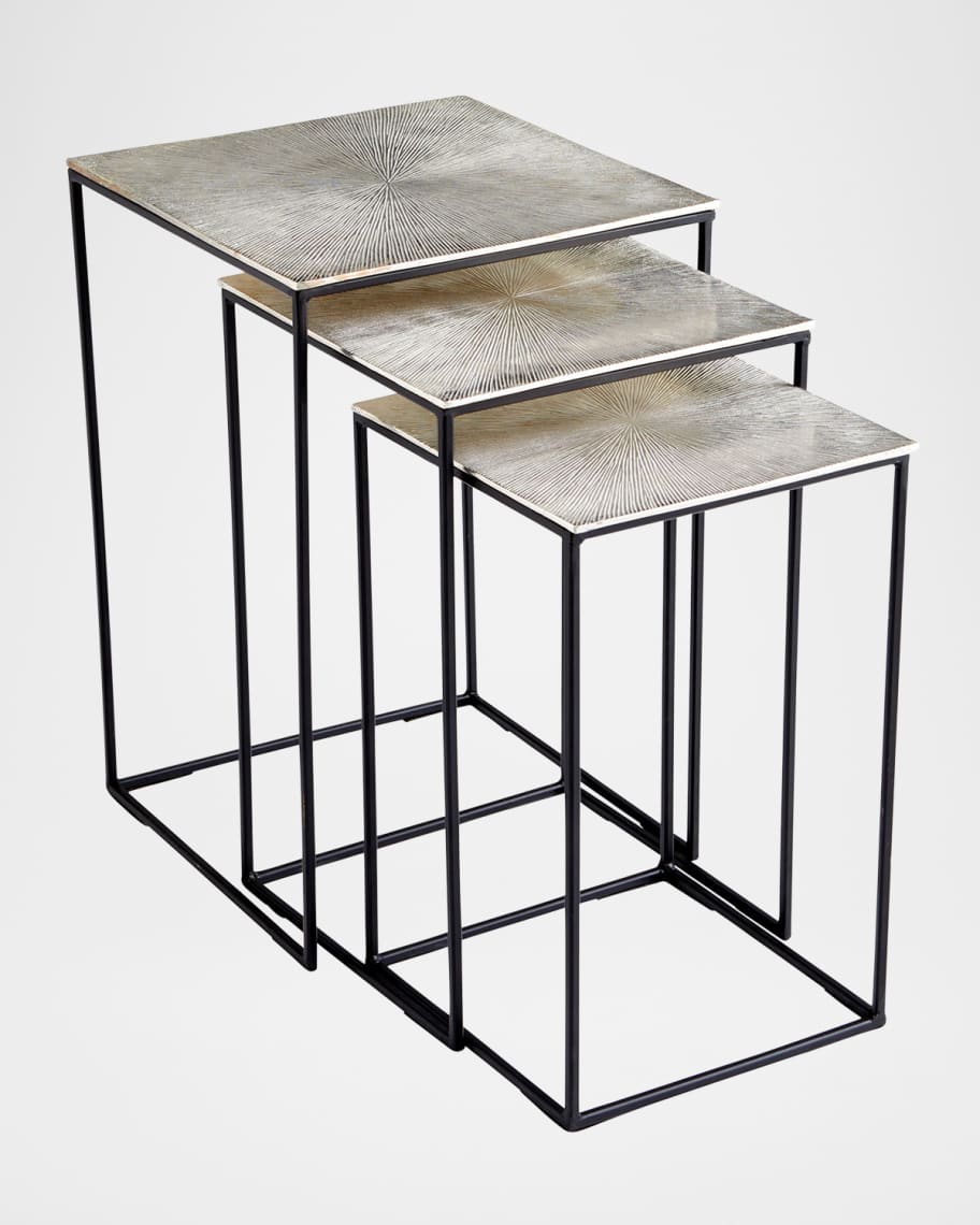 Image 1 of 2: Lyric Nesting Tables, Set of 3