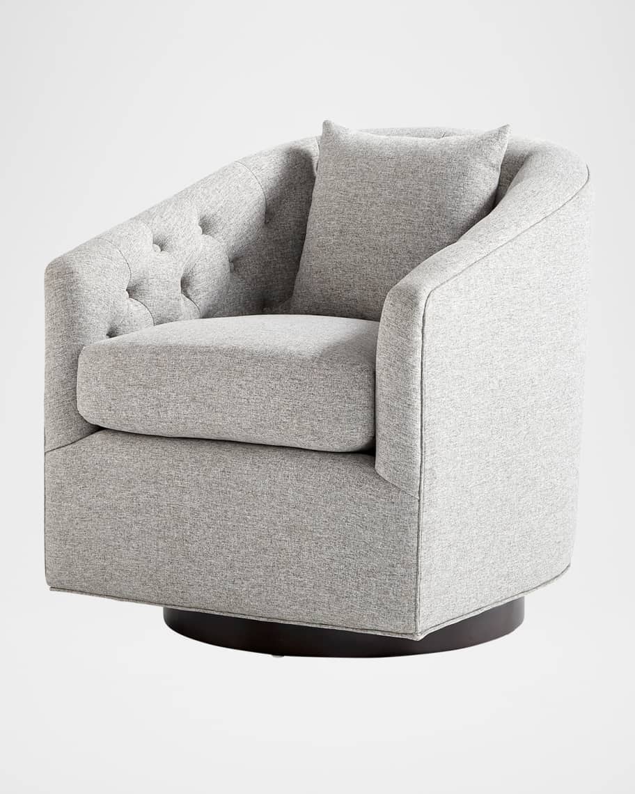 Image 2 of 7: Audrey Swivel Chair