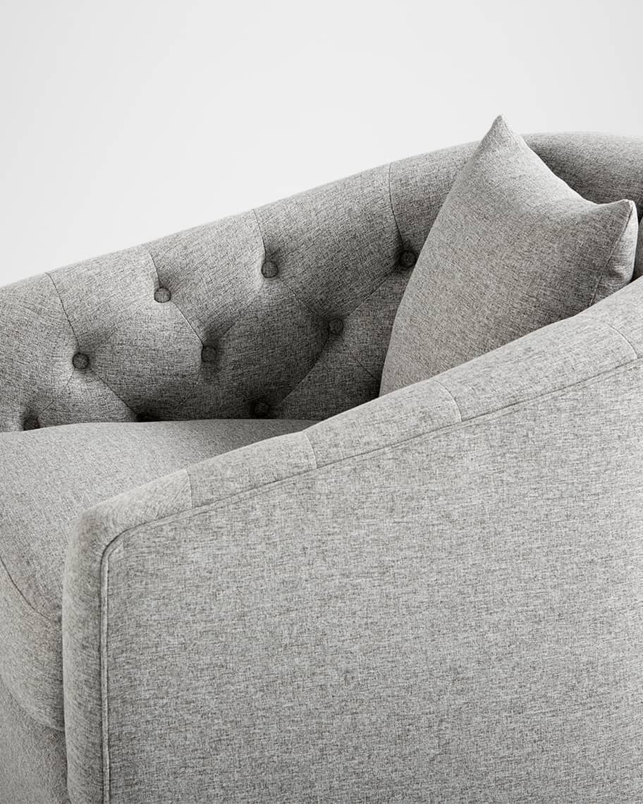 Image 3 of 7: Audrey Swivel Chair