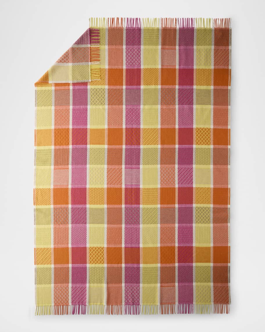 Image 3 of 4: Golbourne Wool-Blend Throw, 51" x 75"