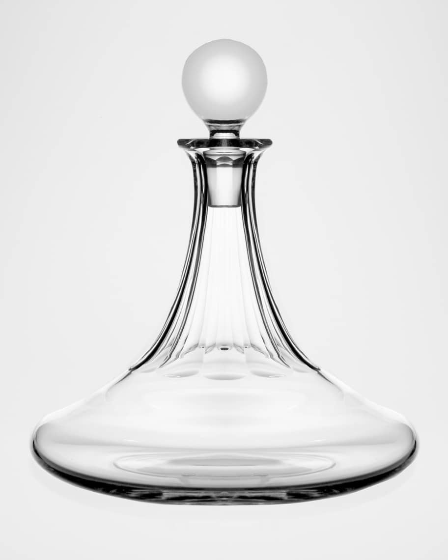 Image 1 of 1: Iona Ships Crystal Decanter