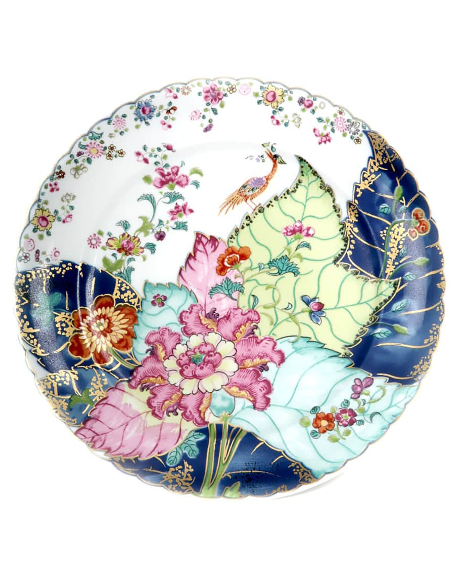 Mottahedeh Tobacco Leaf Dinner Plate | Horchow