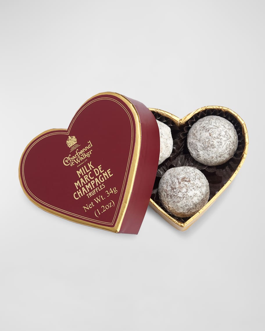 Image 1 of 3: Mini Heart Truffle Box