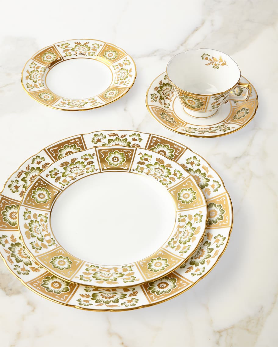 Image 2 of 2: Derby Panel Green Salad Plate