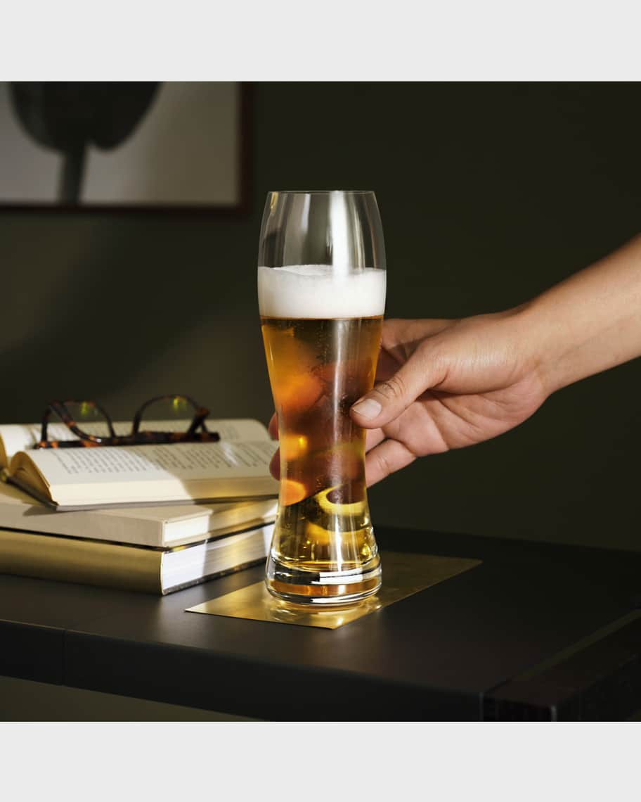 Image 3 of 3: Elegance Lager Glasses, Set of 2