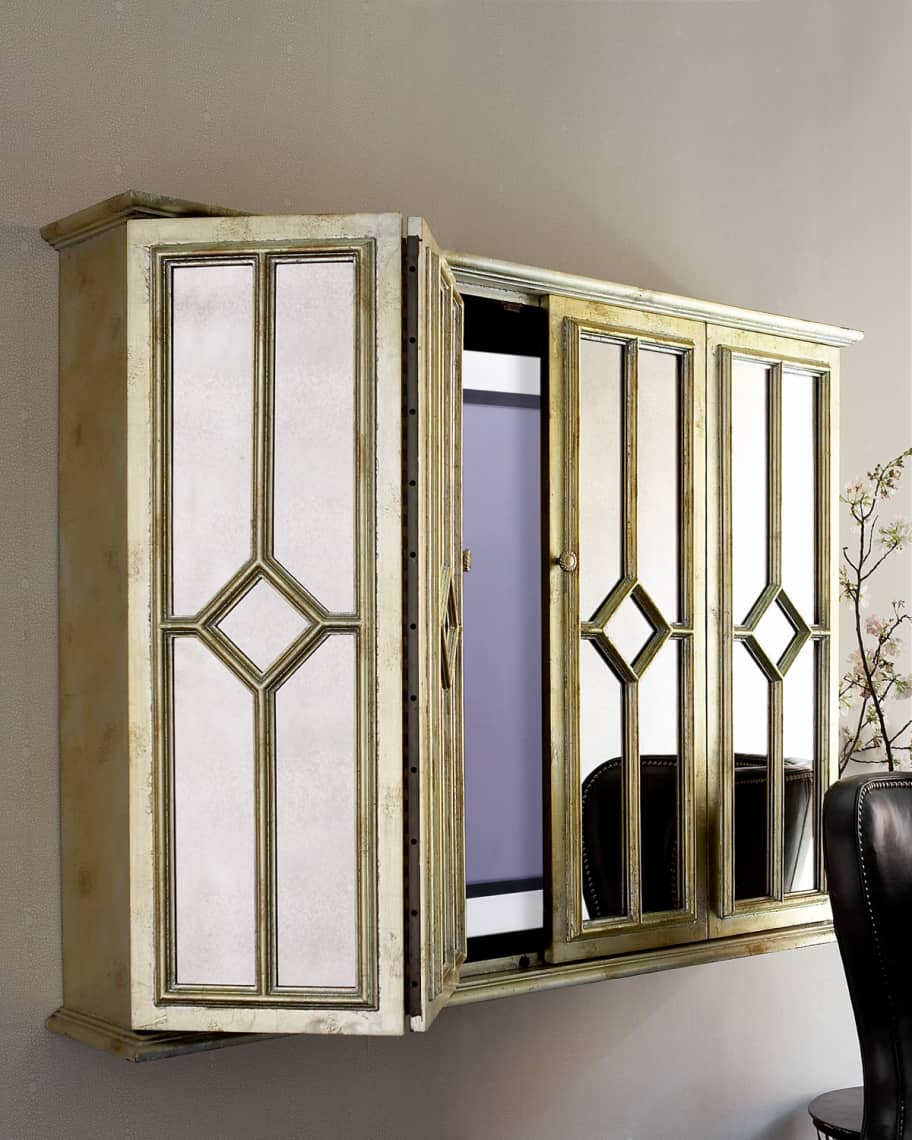 Flat Screen TV Entertainment Wall Cabinet