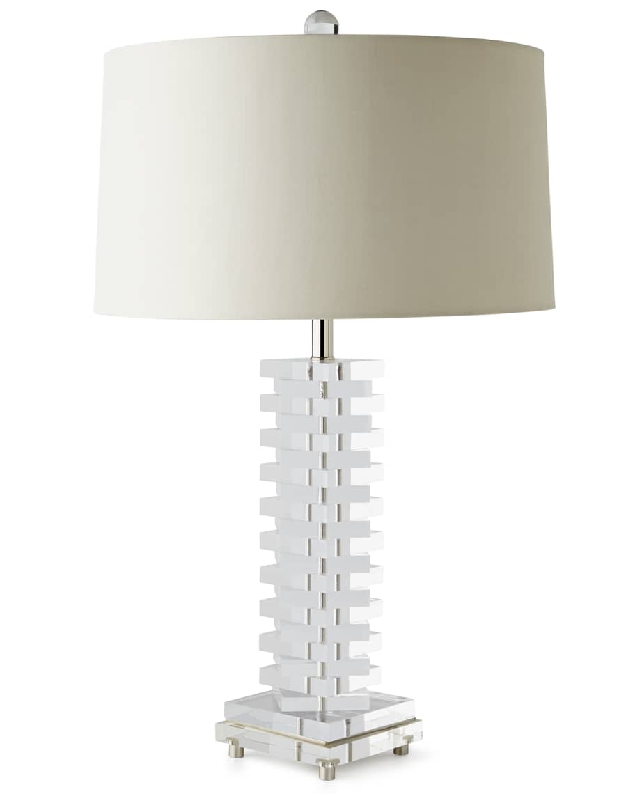 Image 3 of 4: Acrylic Blocks Lamp