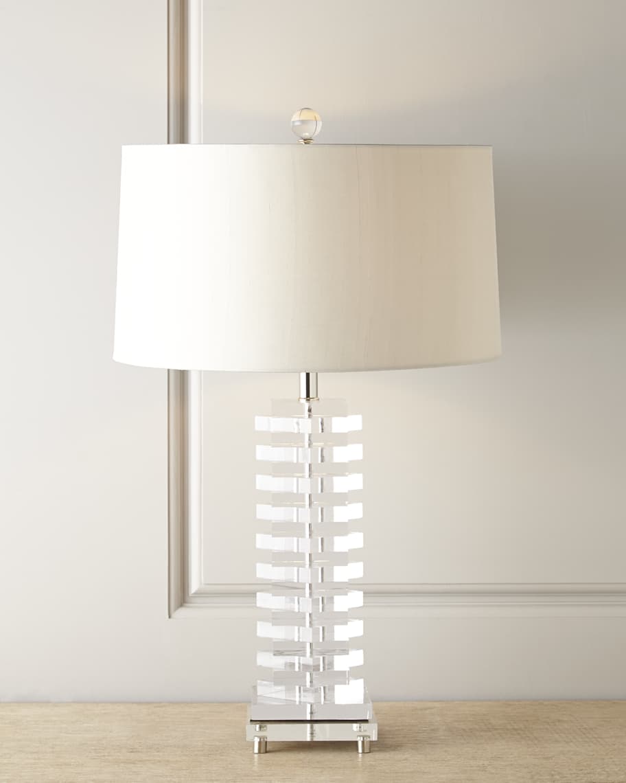 Image 1 of 4: Acrylic Blocks Lamp