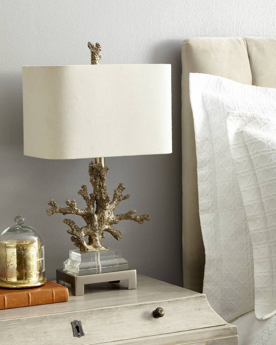 Coral outlet desk lamp