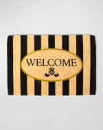 Image 1 of 6: MacKenzie-Childs Awning Stripe Welcome Mat