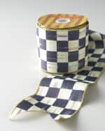 Image 3 of 7: MacKenzie-Childs Courtly Check 2" Ribbon