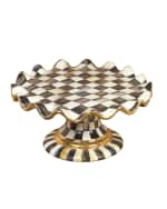 Image 1 of 4: MacKenzie-Childs Courtly Check Cake Stand