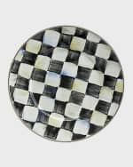 Image 1 of 4: MacKenzie-Childs Courtly Check Salad Plate