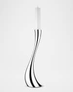Image 1 of 2: Georg Jensen Cobra Large Floor Candleholder