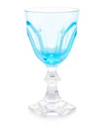 Image 1 of 2: Mario Luca Giusti Turquoise Dolce Vita Wine Goblet
