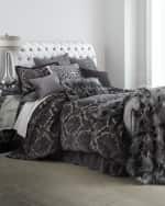 Image 3 of 7: Haute House Silver Tufted California King Bed