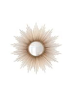 Image 2 of 2: Global Views Thin Sunray Mirror