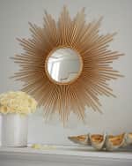 Image 1 of 2: Global Views Thin Sunray Mirror