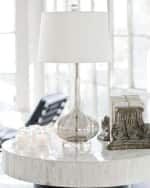 Image 5 of 5: Regina Andrew Antiqued Glass Table Lamp