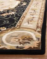 Image 3 of 5: Safavieh Aubusson Night Rug, 3' x 8'
