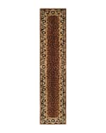 Image 3 of 3: Safavieh Roman Leopard Rug, 2' x 10'