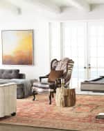 Image 4 of 4: Exquisite Rugs Tribute Medallion Rug, 9' x 12'