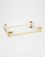 Image 1 of 3: Jonathan Adler Jacques Golden Tray