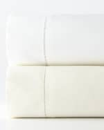Image 1 of 2: Sferra Milos Standard Solid Sateen Pillowcase Pair