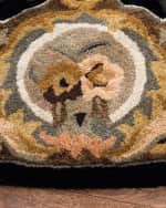 Image 2 of 5: Safavieh Aubusson Night Rug, 6' Round