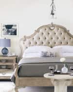 Image 2 of 6: Bernhardt Campania Tufted King Bed