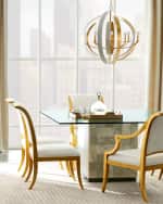 Image 2 of 5: Bernhardt Palmetto Quartz Dining Table