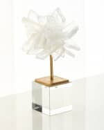 Image 1 of 4: John-Richard Collection Small Selenite Blossom on Stand
