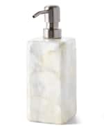 Image 1 of 3: Pigeon and Poodle Andria Capiz Pump Dispenser
