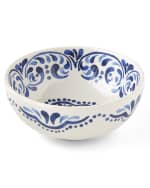 Image 1 of 6: Juliska Iberian Cereal/Ice Cream Bowl - Indigo