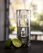 Image 2 of 3: Jan Barboglio Clear Triple Shot Glass