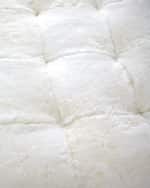 Image 2 of 3: Massoud Jaselyn Shearling Bench, Ivory