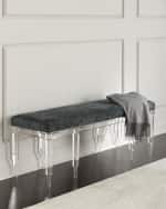 Image 3 of 3: Ambella Split Personality Bench, 58"